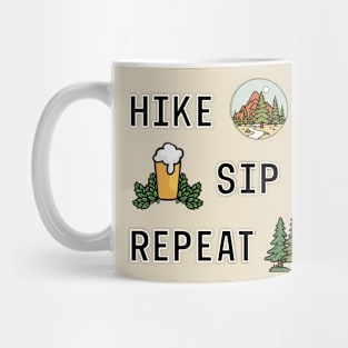 Hike, Sip, Repeat Mug